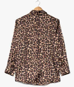 Femme Bocage Vêtements>CHEMISE HEMILYA LEOPARD