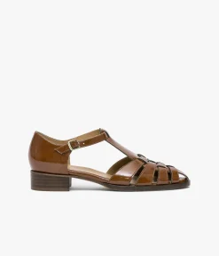 Femme Bocage Sandales|Mocassins>DERBY CHANTY COGNAC