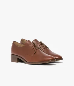 Femme Bocage Mocassins|Derbies>DERBY CHRISTEL COGNAC