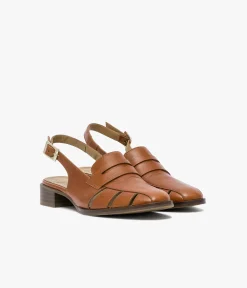 Femme Bocage Mocassins|Derbies>DERBY CLEO COGNAC