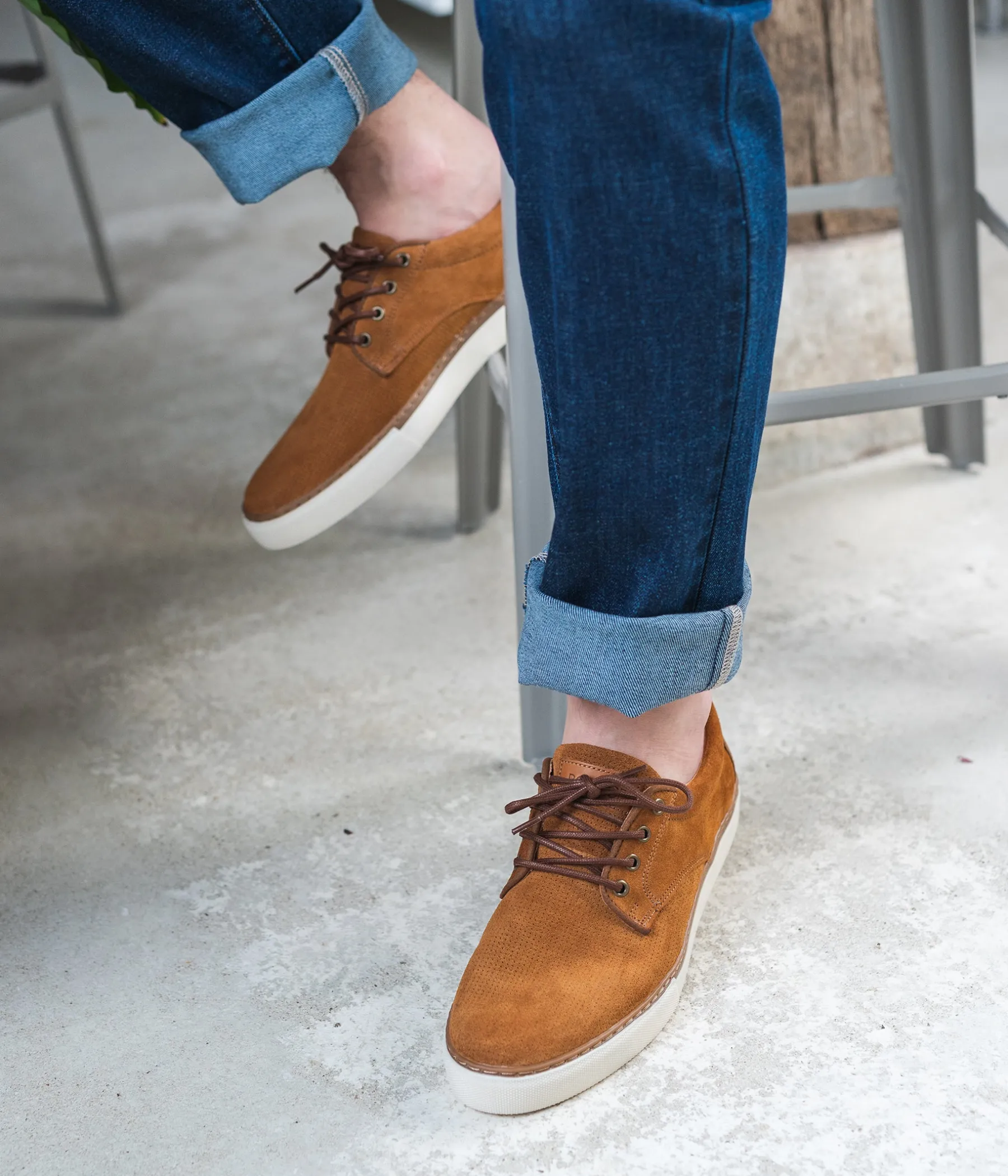 Homme Bocage Baskets>DERBY KADY COGNAC