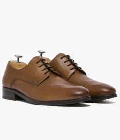 Homme Bocage Chaussures De Ville>DERBY LEONARDO COGNAC