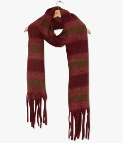 Femme Bocage Foulards & Écharpes>ECHARPE CHERY BORDEAUX