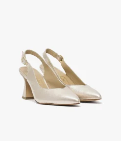 Femme Bocage Slingbacks|Escarpins>ESCARPIN DAFFY PLATINE