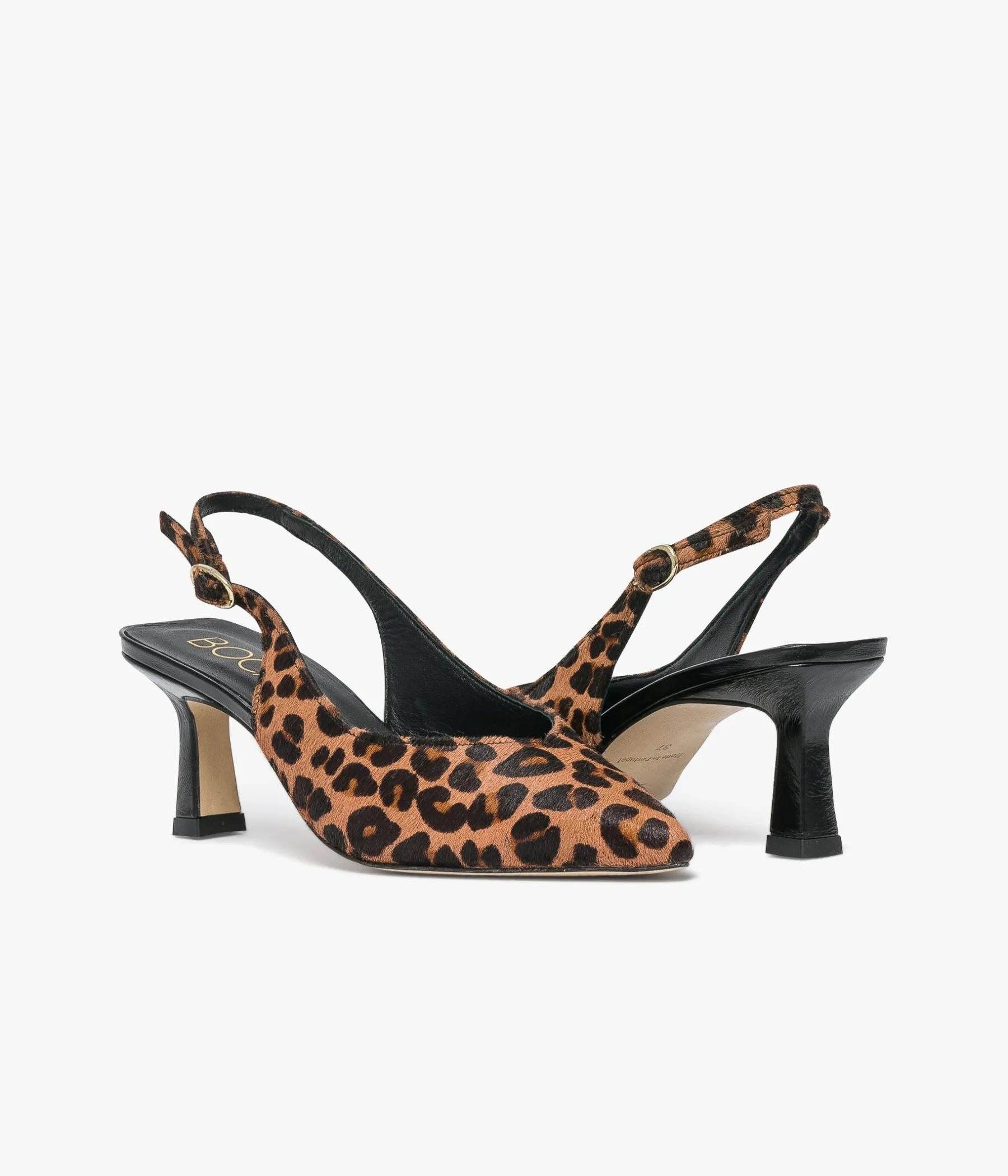 Femme Bocage Slingbacks|Escarpins>ESCARPIN DOLLY LEOPARD