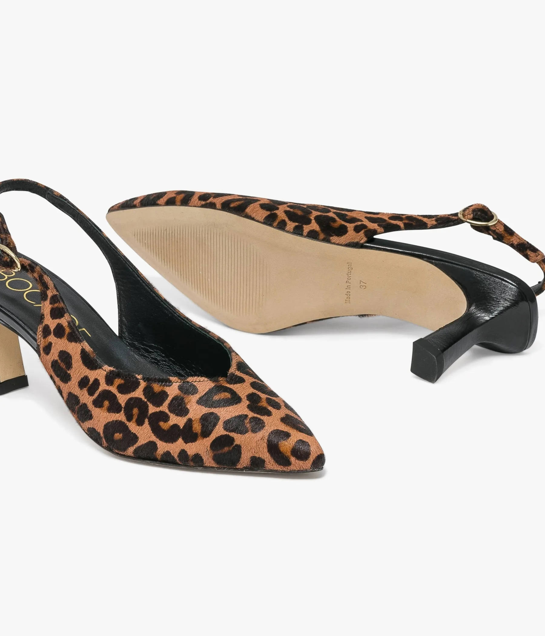 Femme Bocage Slingbacks|Escarpins>ESCARPIN DOLLY LEOPARD