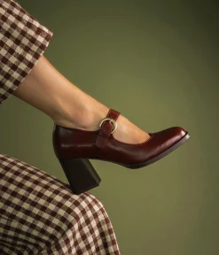 Femme Bocage Escarpins|Babies>ESCARPIN ISIS COGNAC