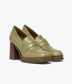 Femme Bocage Mocassins|Escarpins>ESCARPIN MAHAUT PISTACHE