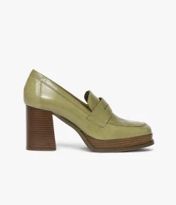 Femme Bocage Mocassins|Escarpins>ESCARPIN MAHAUT PISTACHE