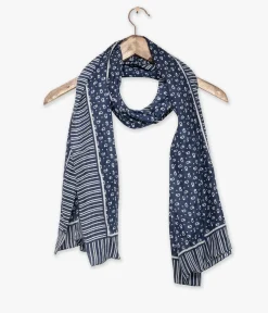 Homme Bocage Foulards>FOULARD CEDRIC MARINE