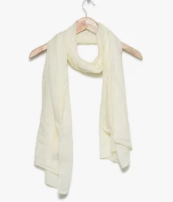 Femme Bocage Foulards & Écharpes>FOULARD CHARMANT ECRU