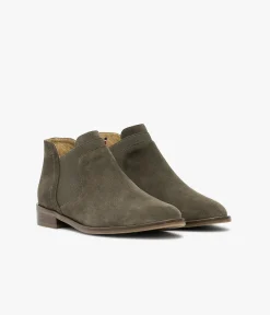 Femme Bocage Boots & Bottines>LOW-BOOTS KARLINA KAKI