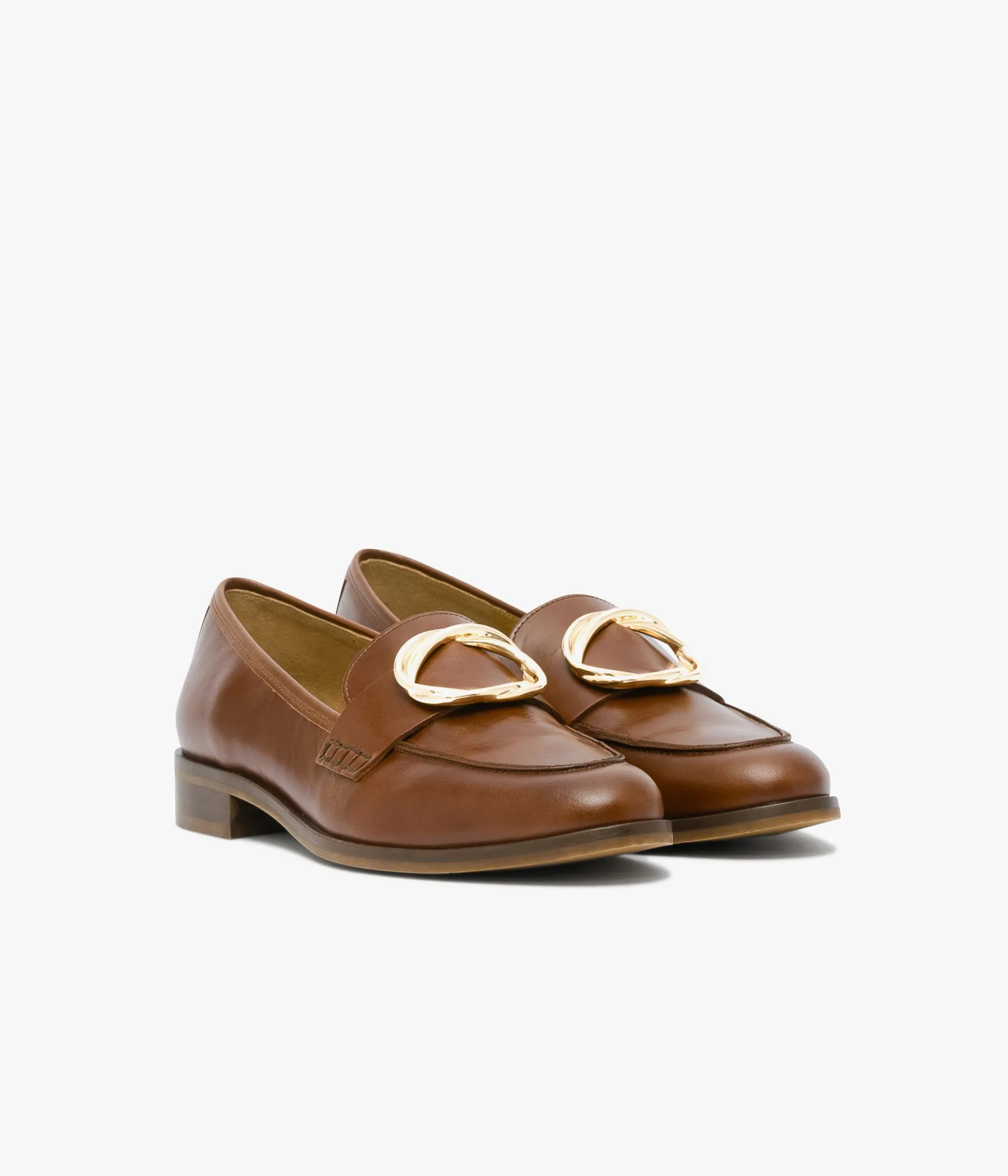 Femme Bocage Mocassins>MOCASSIN AGLAE COGNAC