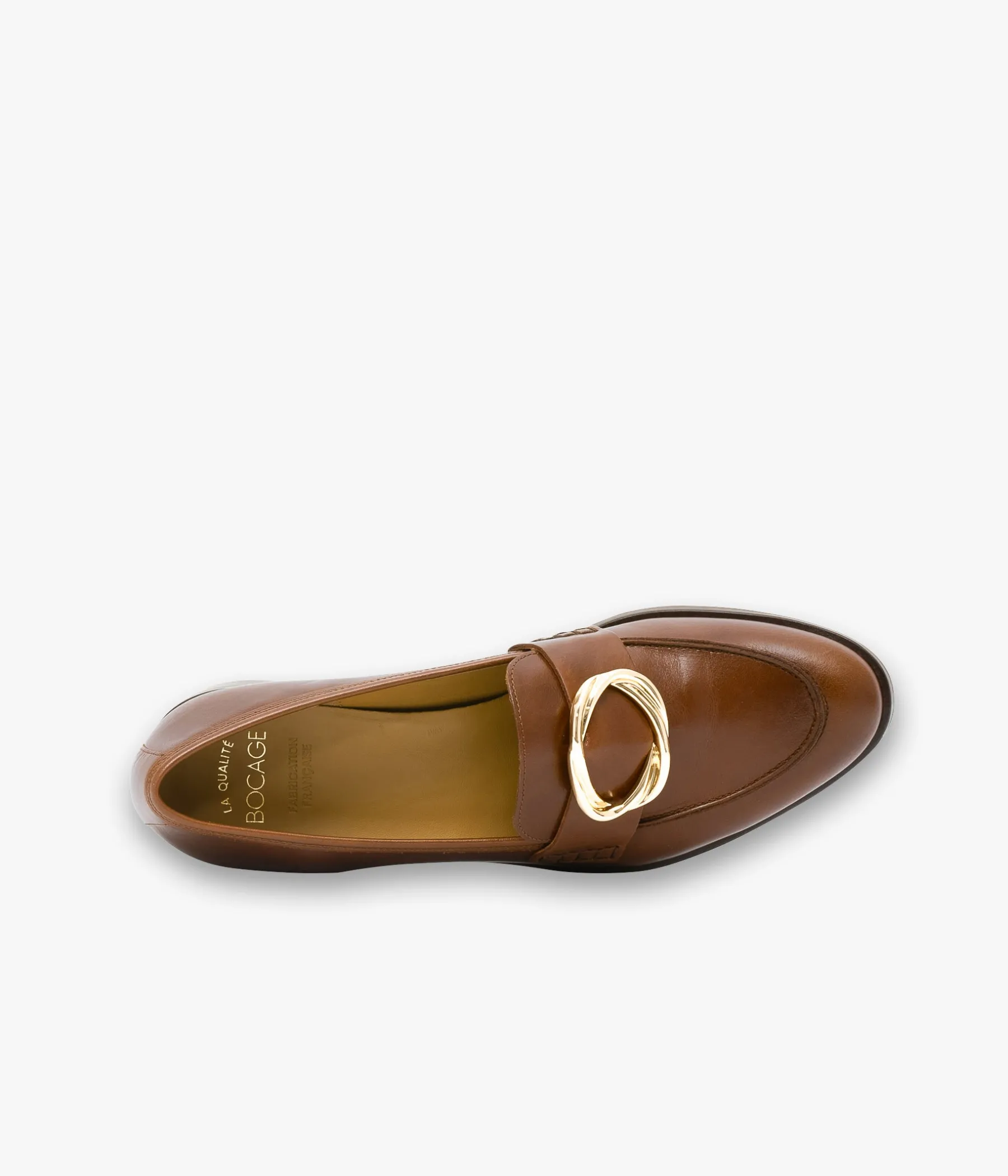 Femme Bocage Mocassins>MOCASSIN AGLAE COGNAC