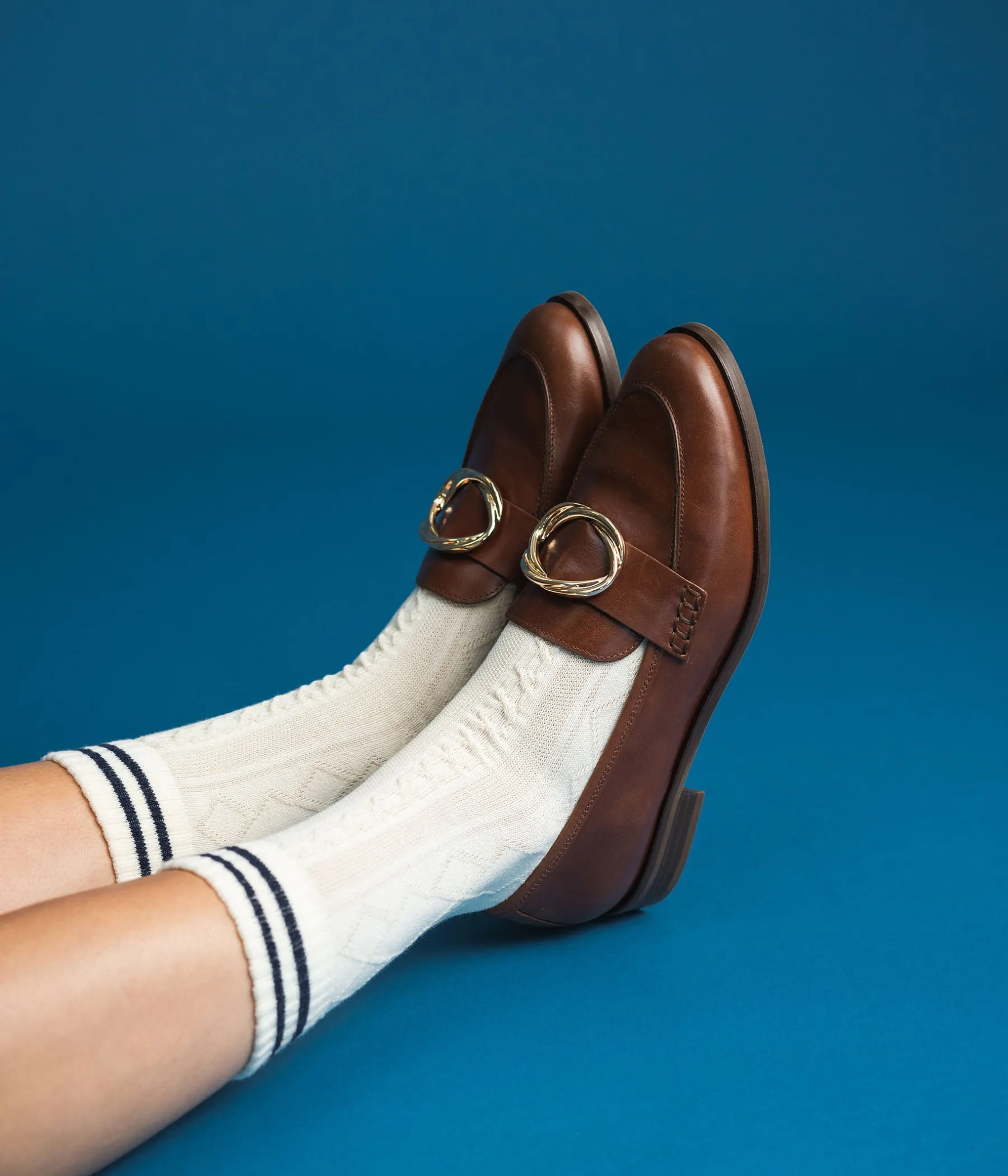Femme Bocage Mocassins>MOCASSIN AGLAE COGNAC