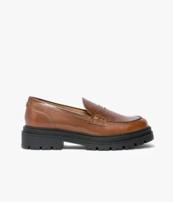 Femme Bocage Mocassins>MOCASSIN ALINARO COGNAC