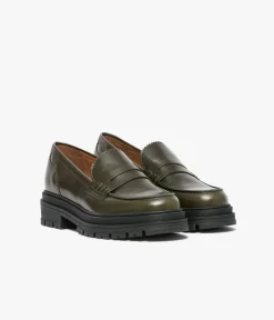 Femme Bocage Mocassins>MOCASSIN ALINARO KAKI