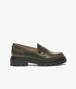 Femme Bocage Mocassins>MOCASSIN ALINARO KAKI