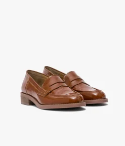 Femme Bocage Mocassins>MOCASSIN ALYCIA COGNAC