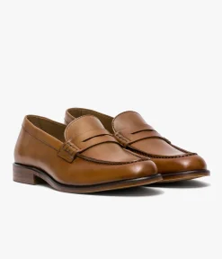 Homme Bocage Mocassins|Chaussures De Ville>MOCASSIN LENNOX COGNAC