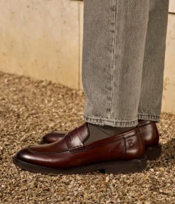 Homme Bocage Mocassins>MOCASSIN OLIVIER COGNAC