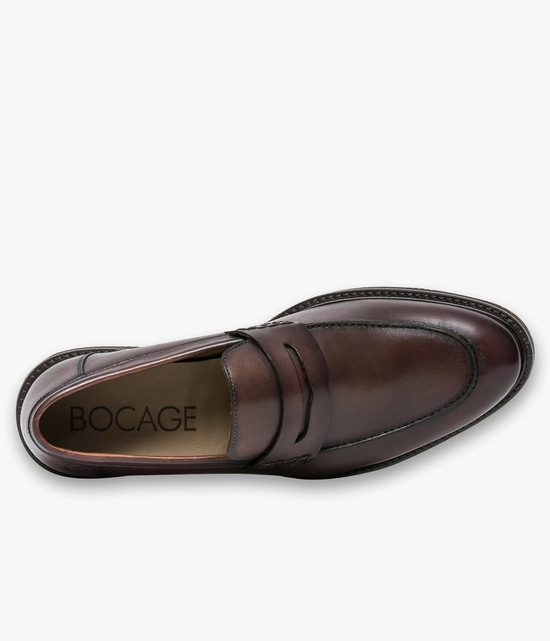 Homme Bocage Mocassins>MOCASSIN OLIVIER COGNAC