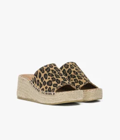 Femme Bocage Sandales>MULE VIVIANE LEOPARD