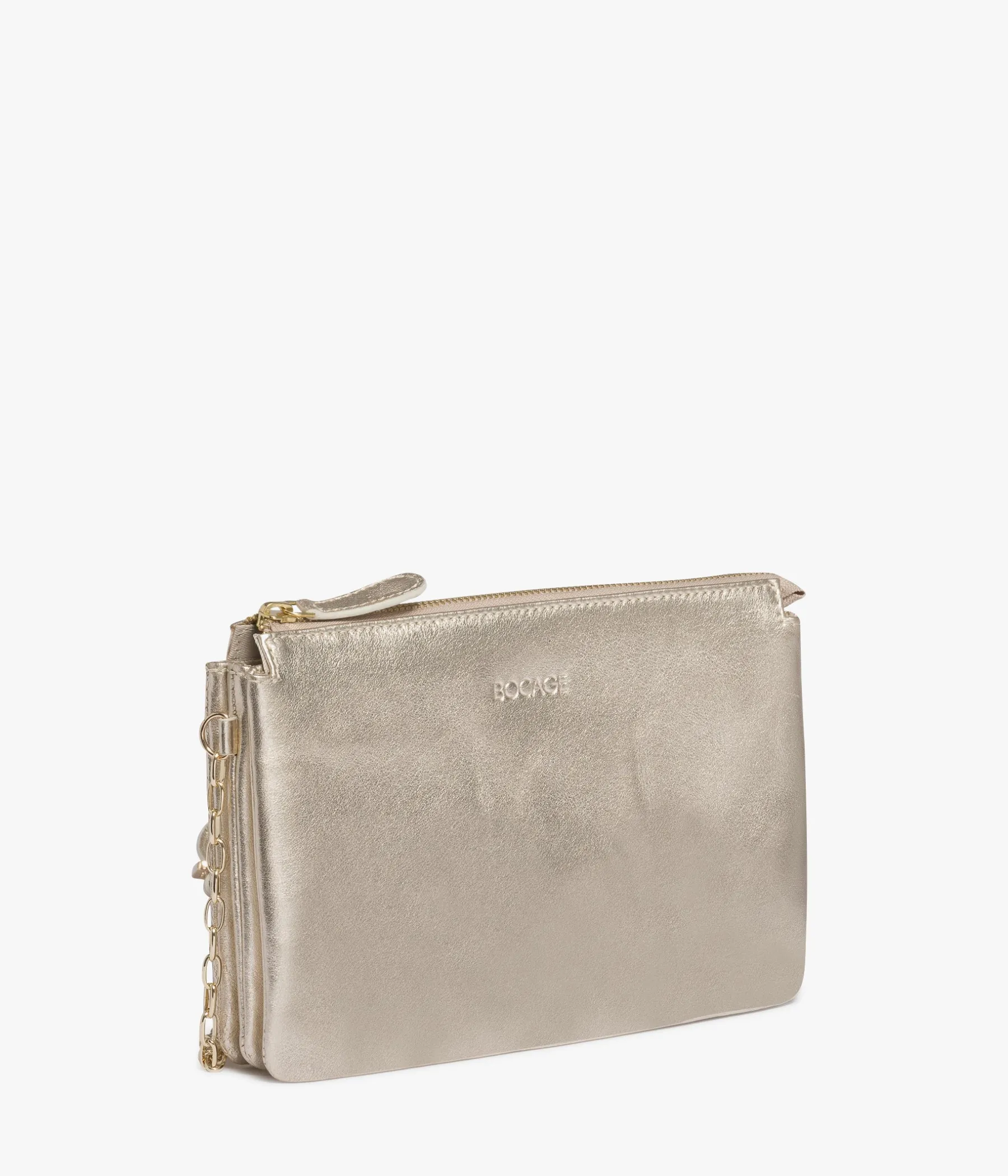 Femme Bocage Sacs À Bandoulière>POCHETTE AIMER PLATINE