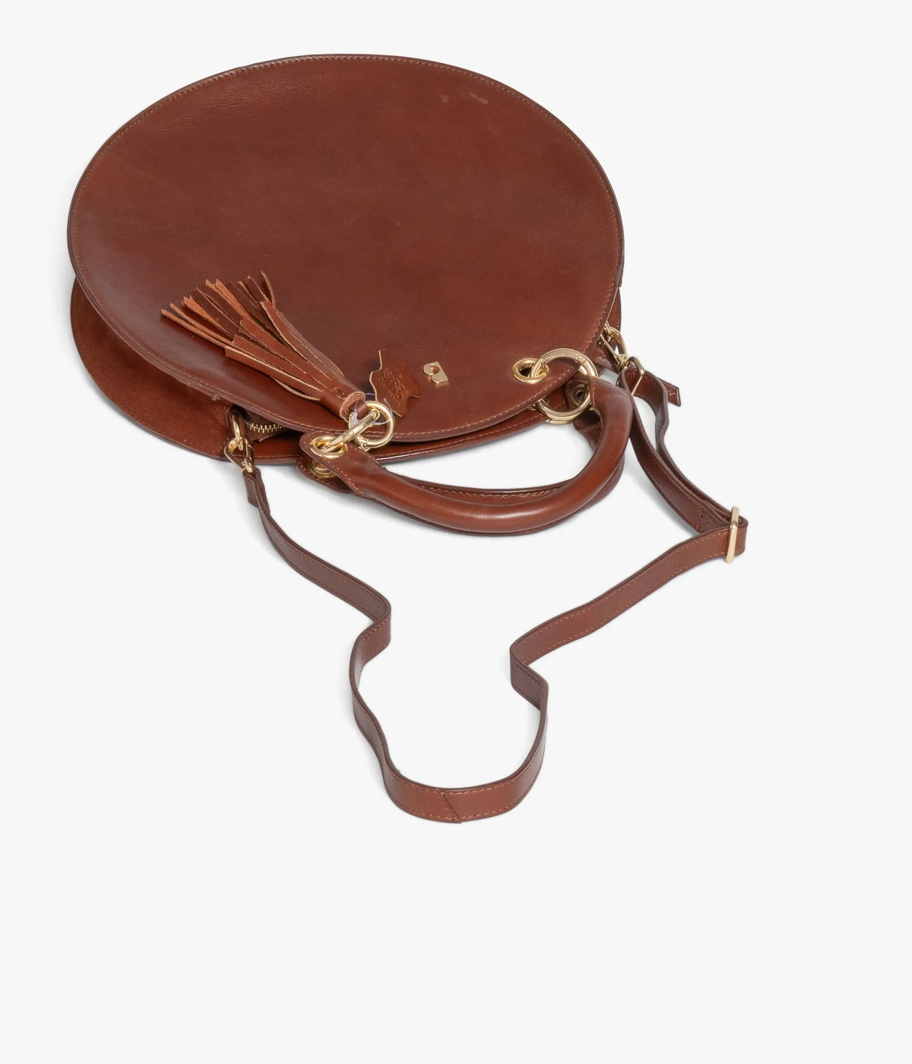 Femme Bocage Sacs Porté Épaule|Sacs Cabas>SAC CLADIE COGNAC