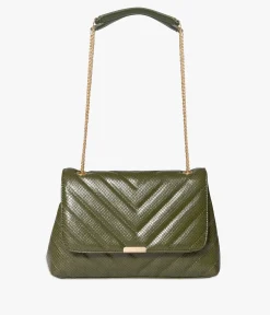 Femme Bocage Sacs Porté Épaule|Sacs À Bandoulière>SAC CLEMENCE KAKI