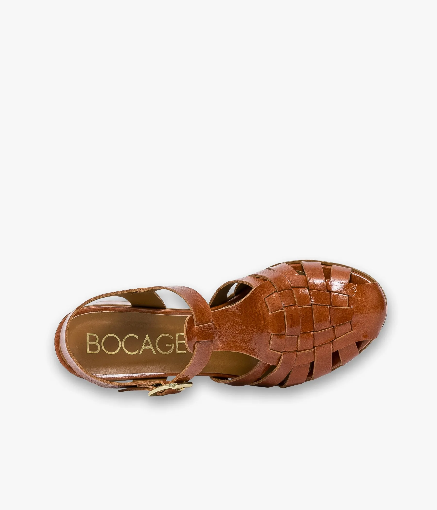 Femme Bocage Sandales|Escarpins>SANDALE DELFINA COGNAC