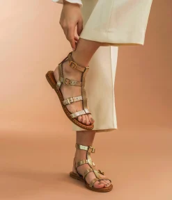 Femme Bocage Sandales>SANDALE GERONIMO PLATINE