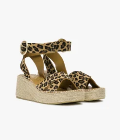 Femme Bocage Sandales>SANDALE HORTENSE LEOPARD