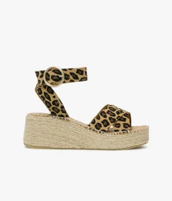 Femme Bocage Sandales>SANDALE HORTENSE LEOPARD