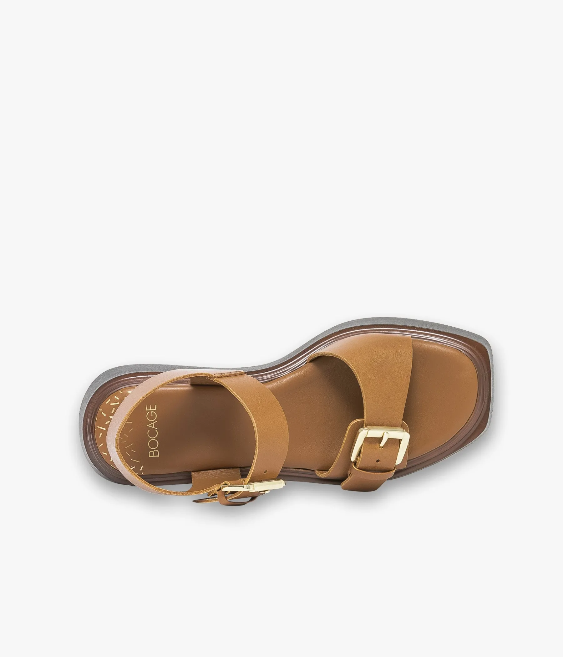 Femme Bocage Sandales>SANDALE JARKARTY COGNAC