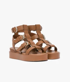 Femme Bocage Sandales>SANDALE RANDA COGNAC