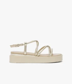 Femme Bocage Sandales>SANDALE ROMMIE PLATINE