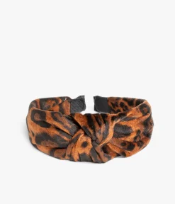 Femme Bocage Chapeaux & Coiffants>SERRE-TETE GUSTINE LEOPARD